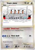 Titanic plans