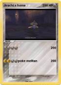 Jirachi,s home
