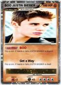 BOO JUSTIN BIEB