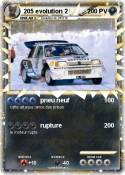 205 evolution 2