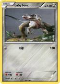 baby t-rex