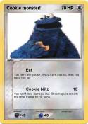 Cookie monster!