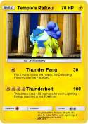 Temple's Raikou