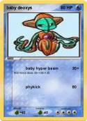baby deoxys