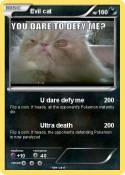 Evil cat