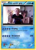 The upset guy