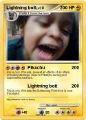 Lightning bolt
