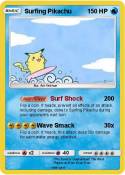 Surfing Pikachu