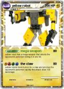 yellow robot