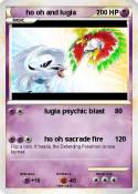 ho oh and lugia
