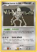 skeletal horror