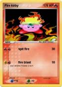 Fire kirby