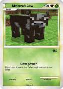 Minecraft Cow