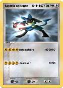 lucario obscure