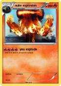 nuke explosion