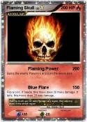 Flaming Skull