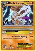 Luffy 5th gear