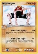 Luffy 2nd gear