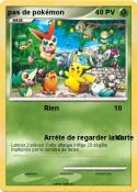 pas de pokémon