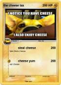 the cheese tax