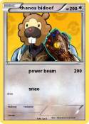 thanos bidoof