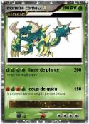 monstre corne
