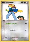 Ash and Pikachu