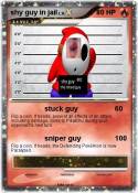 shy guy in jail