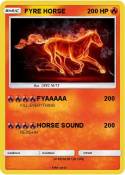 FYRE HORSE
