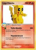 Lego Pikachu