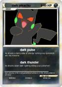 dark pikachu