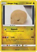 danger frog