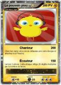 Le poussin piou