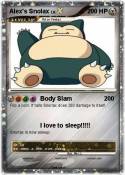 Alex's Snolax