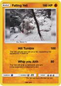 Falling Yeti
