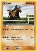 Fat horse
