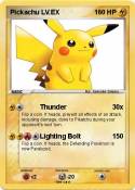 Pickachu LV.EX