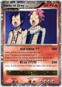 Natsu et Grey