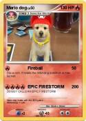 Mario dog