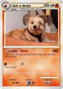 I dun a derpz