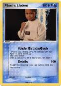 Pikachu Jaden