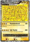 Pikachu's Famil