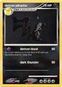 demon pikachu