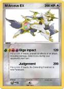 M Arceus EX