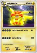 evil pikachu