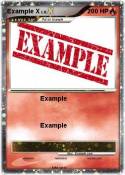 Example X