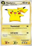 Pikachu lv x