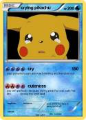 crying pikachu