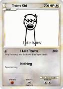 Trains Kid