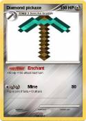 Diamond pickaxe